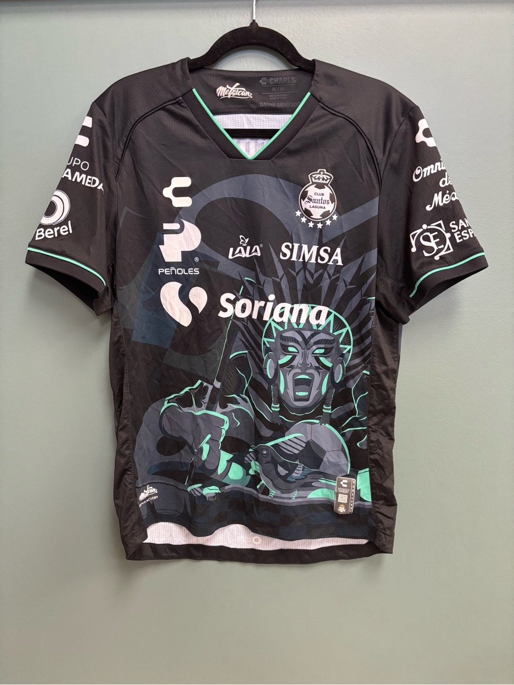 Charly Santos Laguna soccer jersey